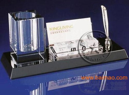 水晶办公用品与纪念品 品质与意义的完美结合