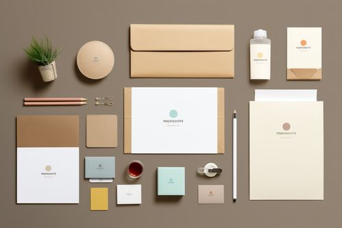 模板办公用品VI样机效果图与摄影图——助力仪器仪表销售推广